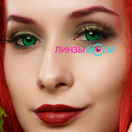 Цветные линзы EOS V209LB Green